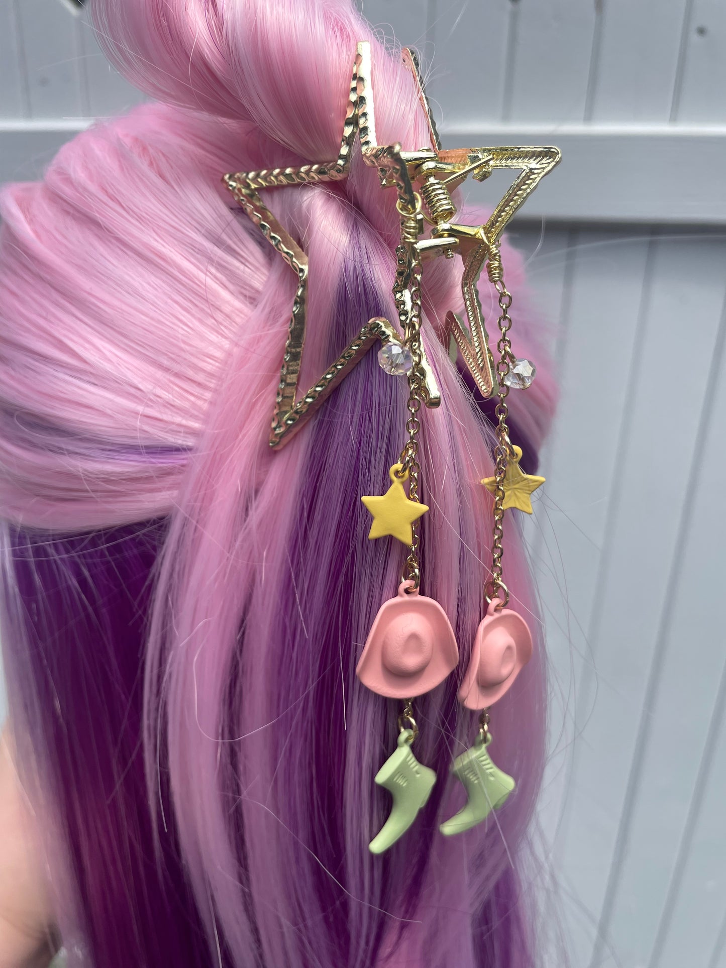 Cowgirl Hair Clip (Duo)