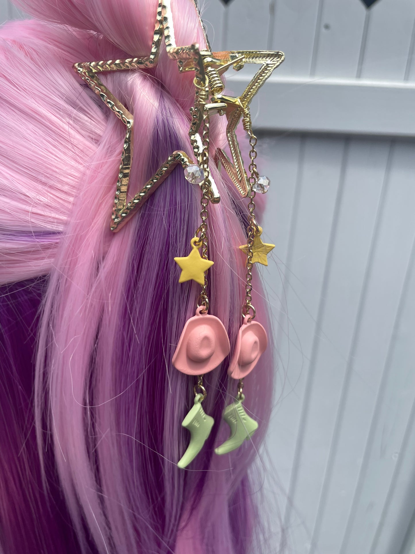 Cowgirl Hair Clip (Duo)