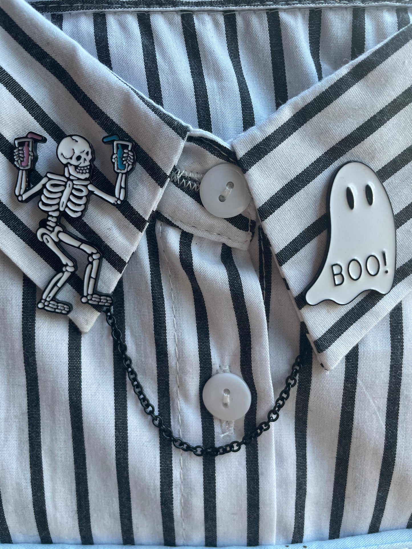 Boo! Collar Chain