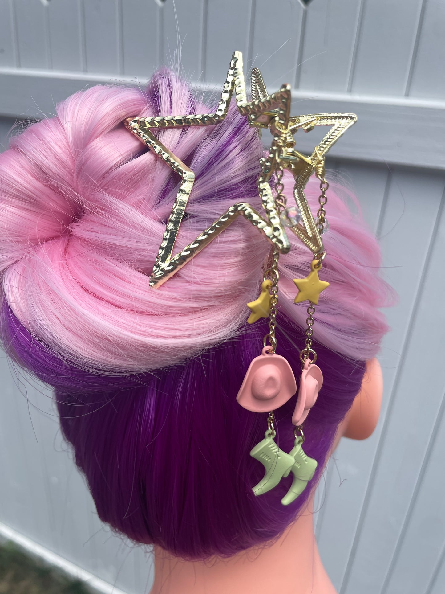 Cowgirl Hair Clip (Duo)