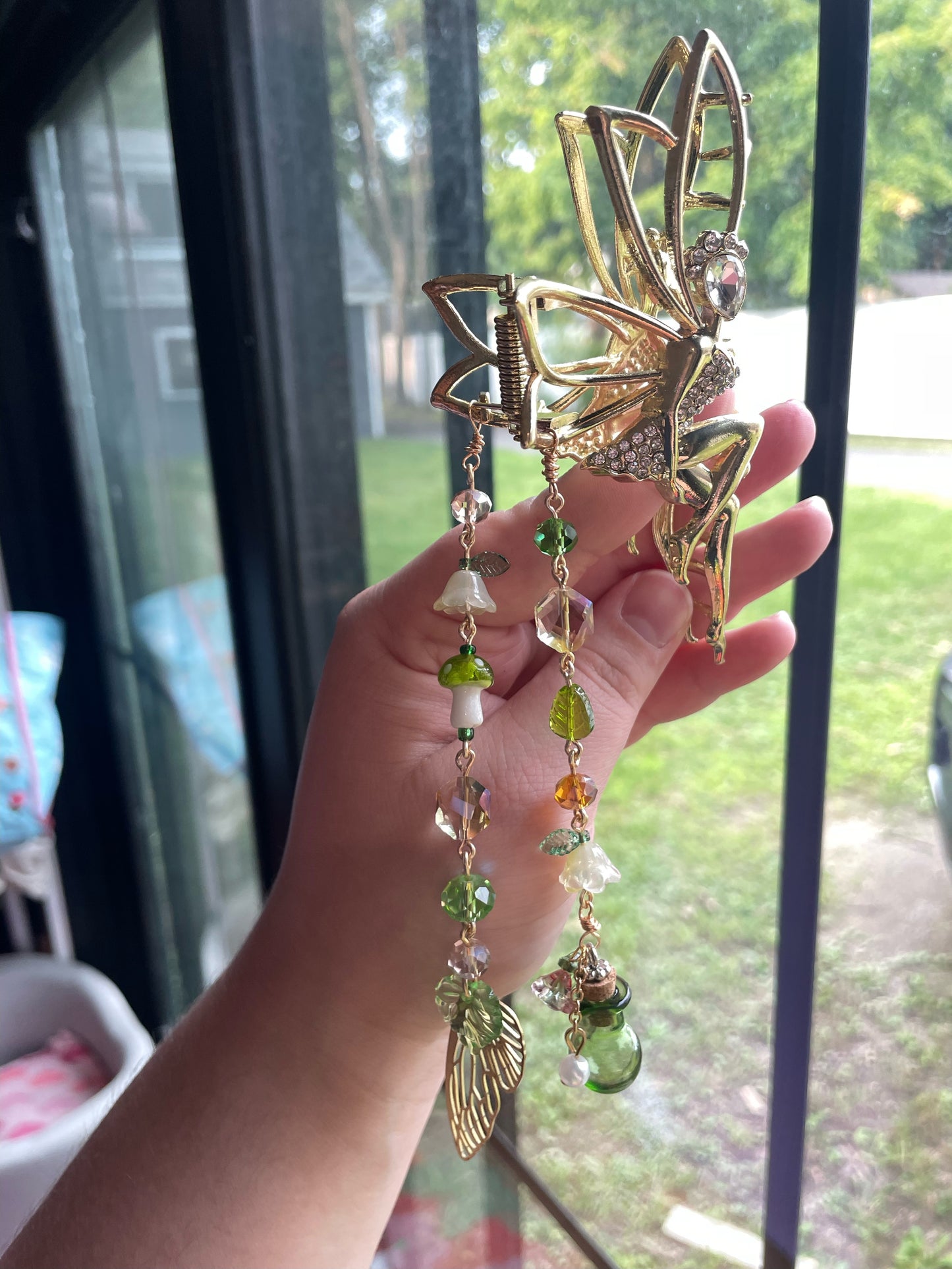 Gold Fairy Hair Clip