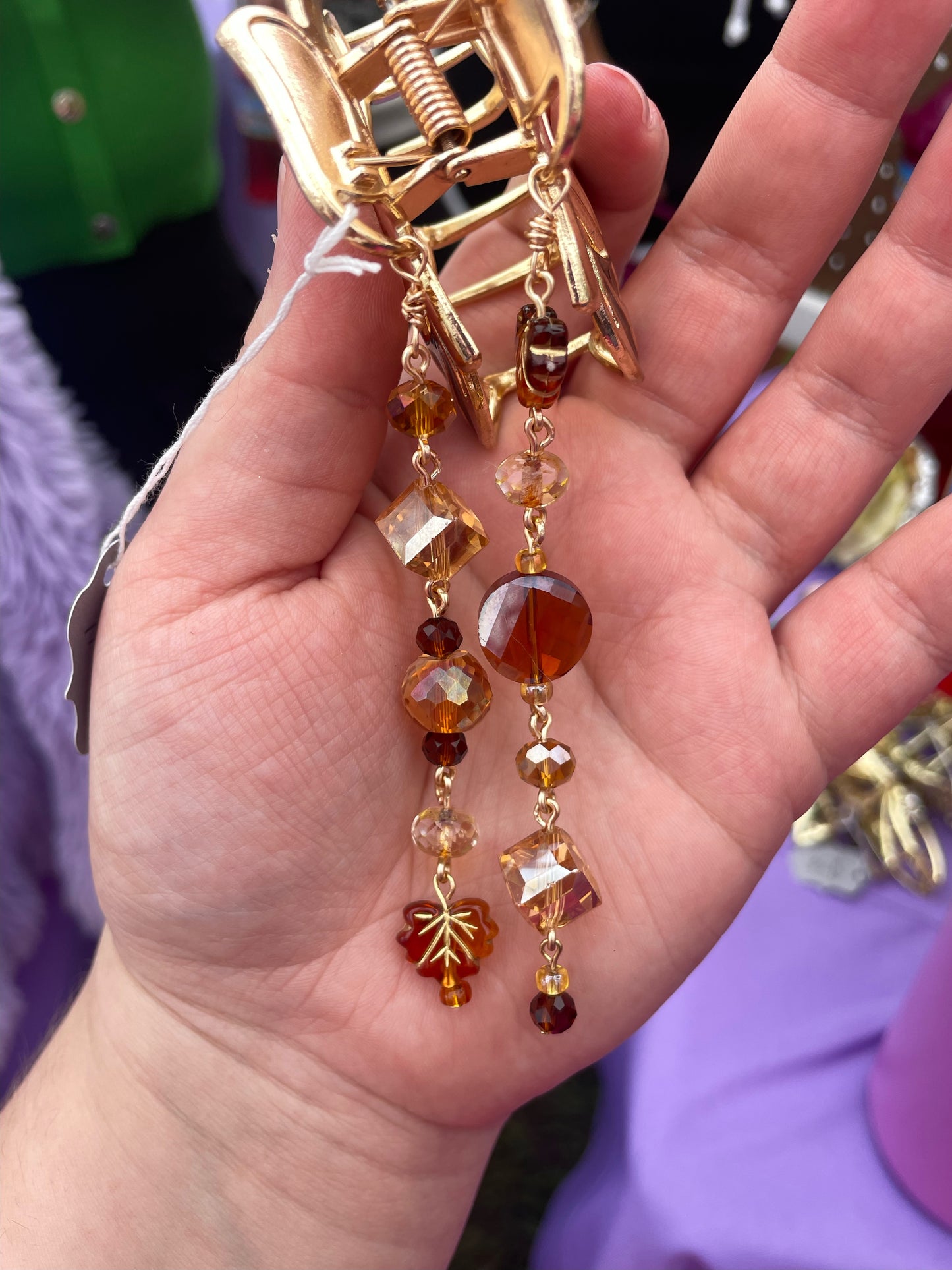 Falling Leaves Hair Clip