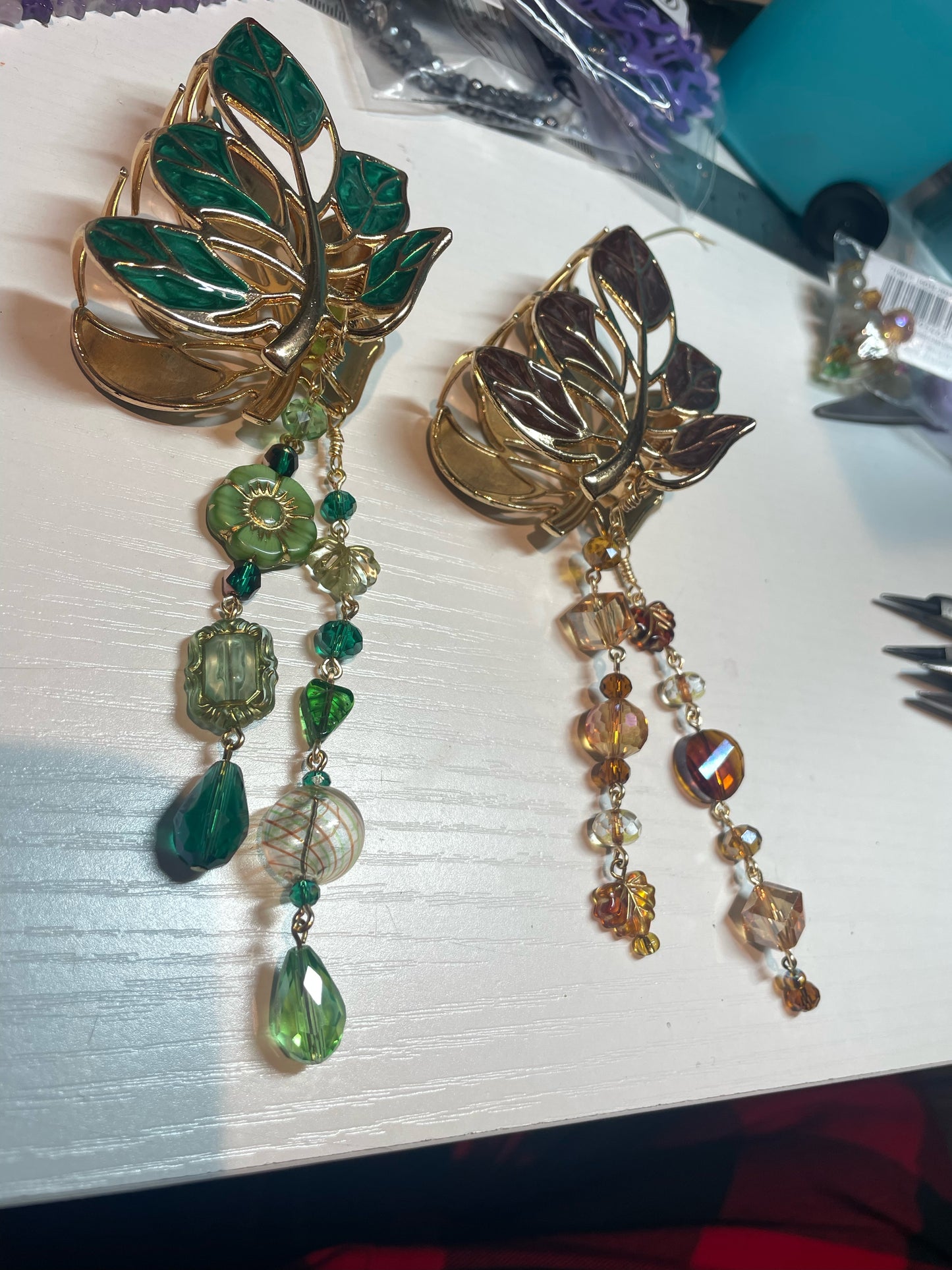 Falling Leaves Hair Clip