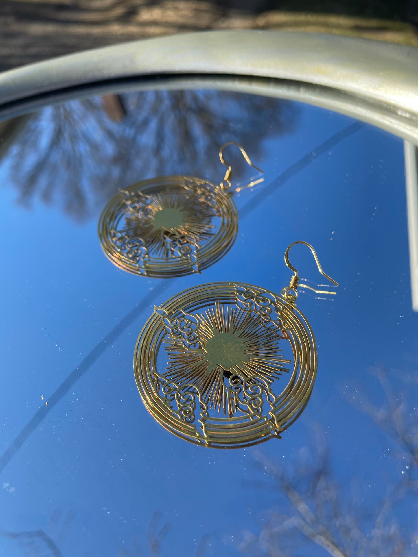 Cloudy Sunrise Earrings