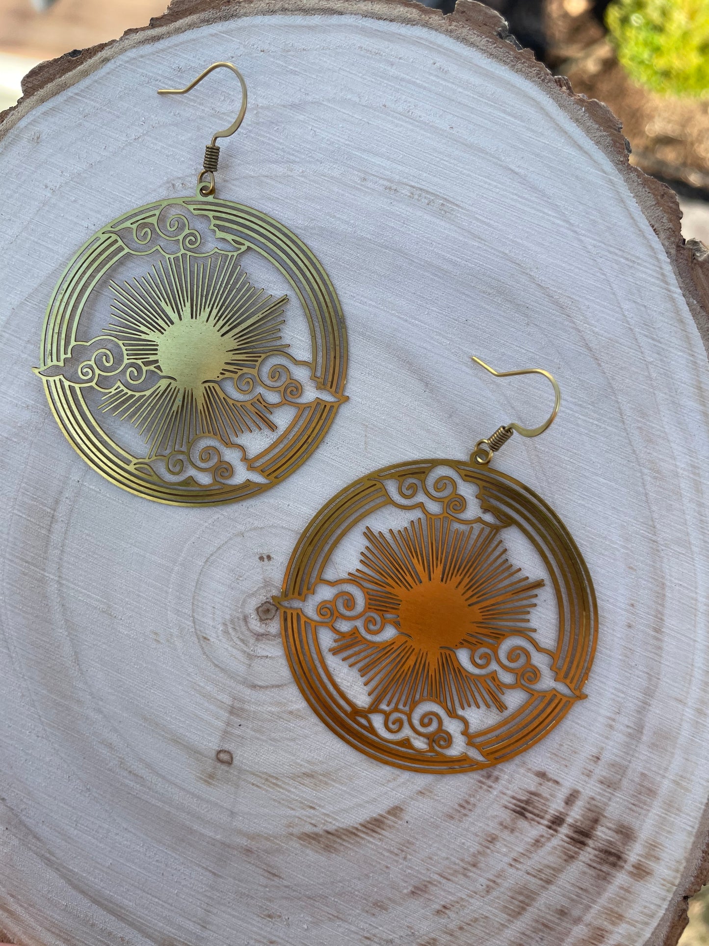 Cloudy Sunrise Earrings