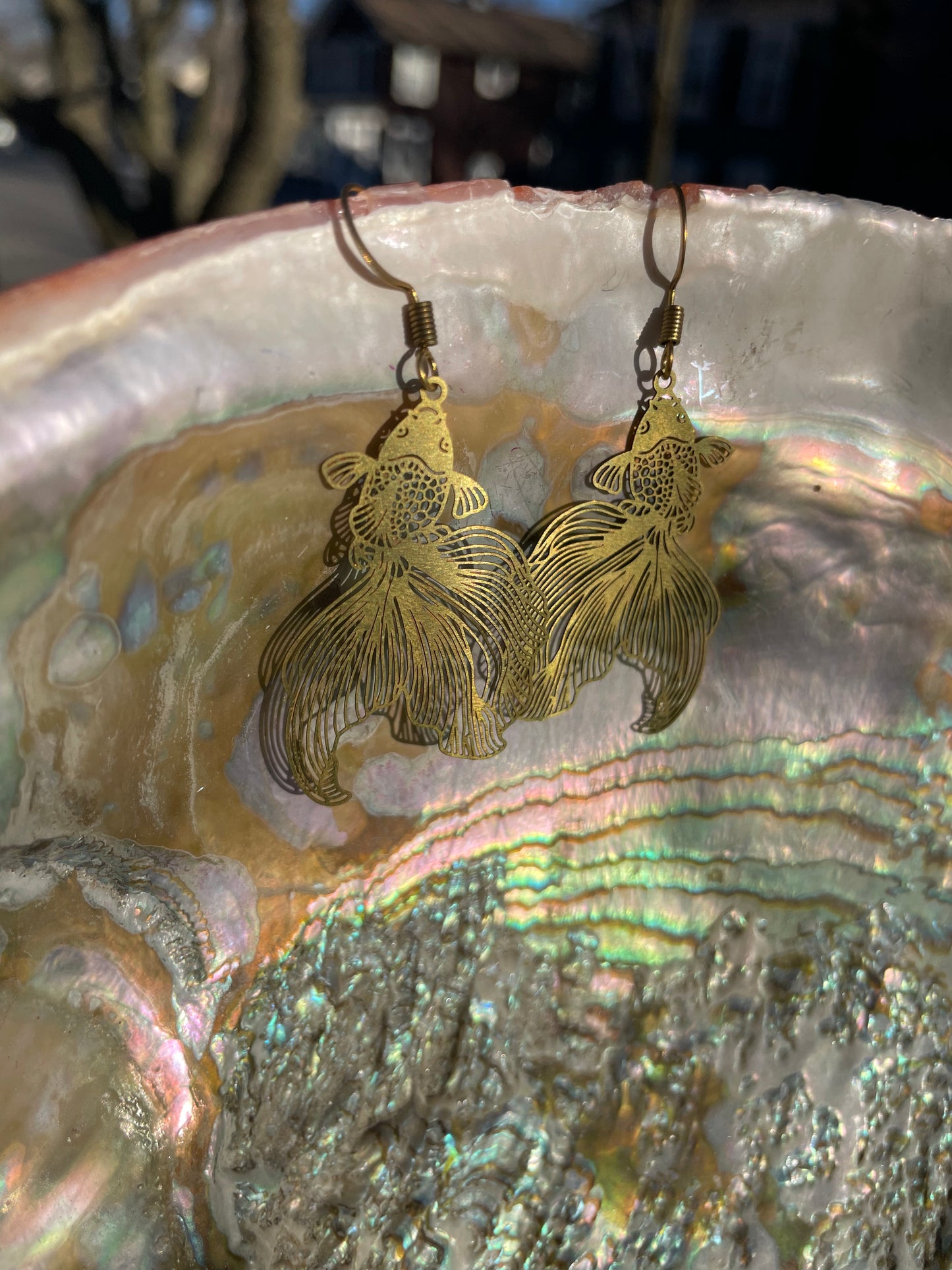 Koi Fish Earring